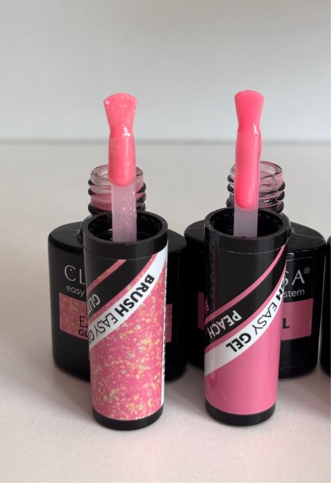 Sprzedam żele budujące EASY BRUSH Claresa 4 szt. OKAZJA !
