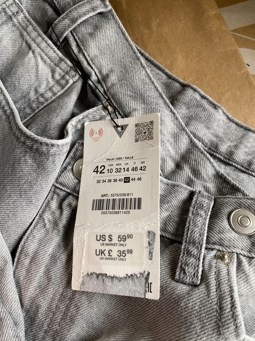 Джинси Zara 42 L XL размер 40