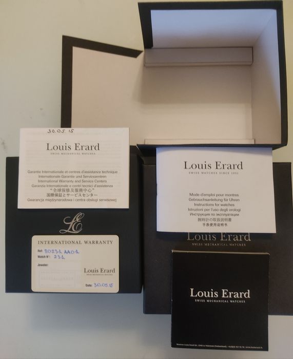 Часы Louis Erard Excellence 80231 AA01.BDC51 Швейцария