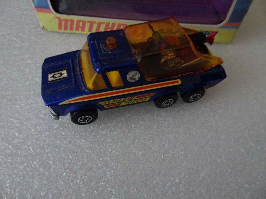 Miniatura Matchbox K-13 Super Kings D.A.F. Building Transporter Pick-