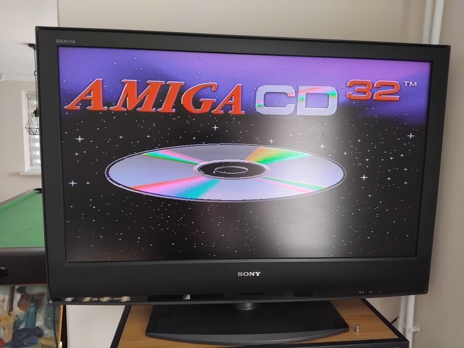 Amiga CD 32 zestaw z grami