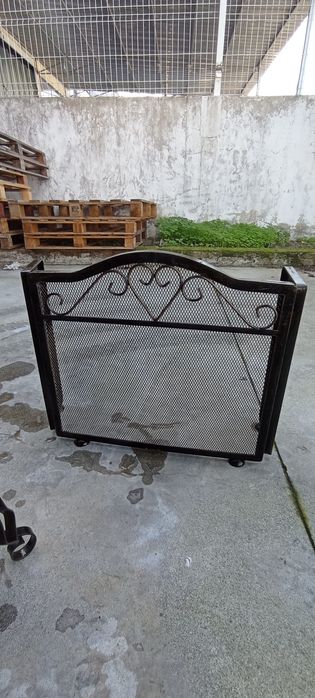 Frente para lareira + assessorios