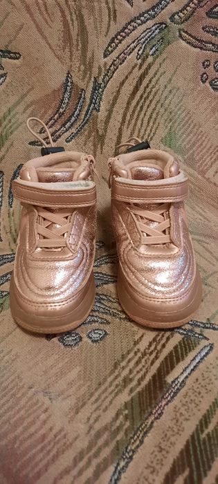 Осінні хайтопи на дівчинку,  24 р, 14 см