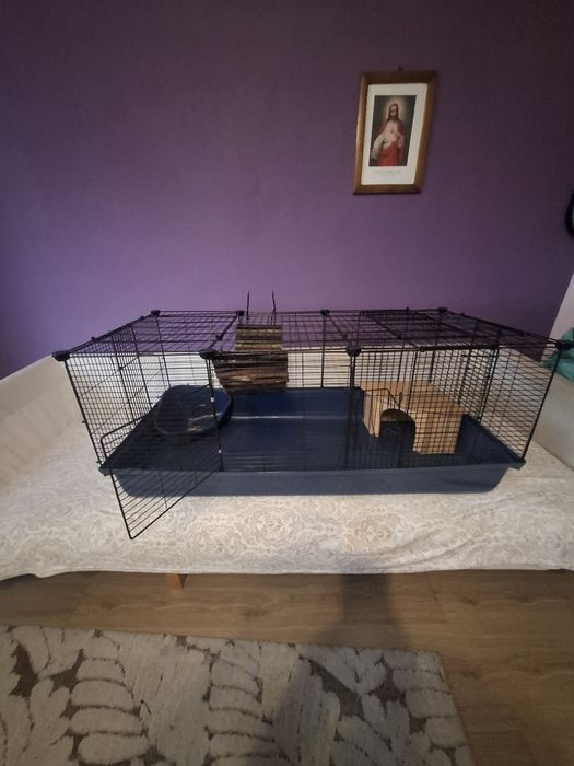 Klatka duża dla gryzonia