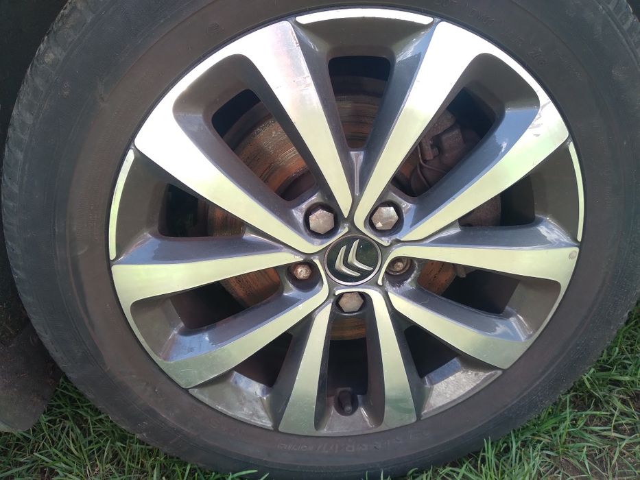 Felgi aluminiowe 17cali 5x108 citroen c5 x7 lll generacja