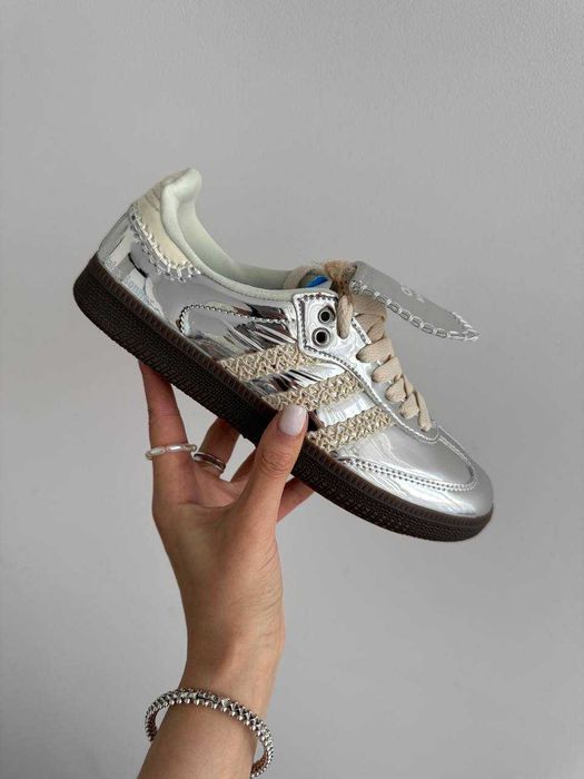 Кросівки Adidas Samba x Wales Bonner Silver Luxury