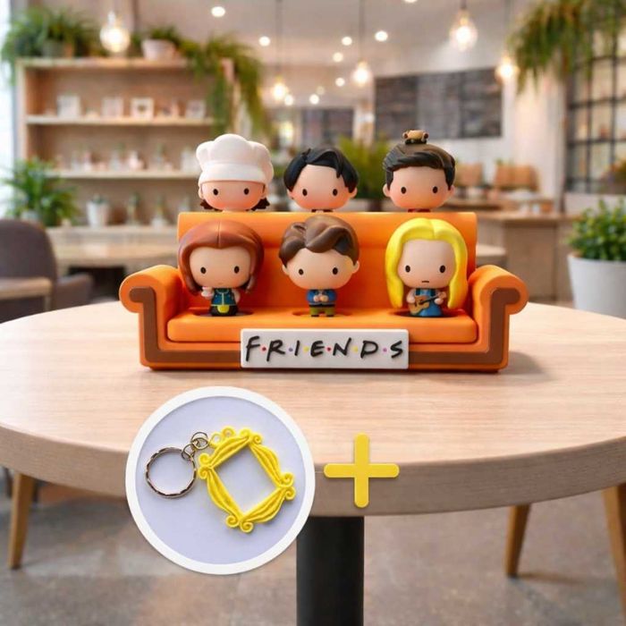 Expositor Friends 3D – Coleção McDonald’s | Ideal para fãs!