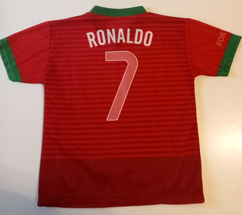 Camisola Futebol Portugal Ronaldo - Criança 6, 7, 8, 9 anos
