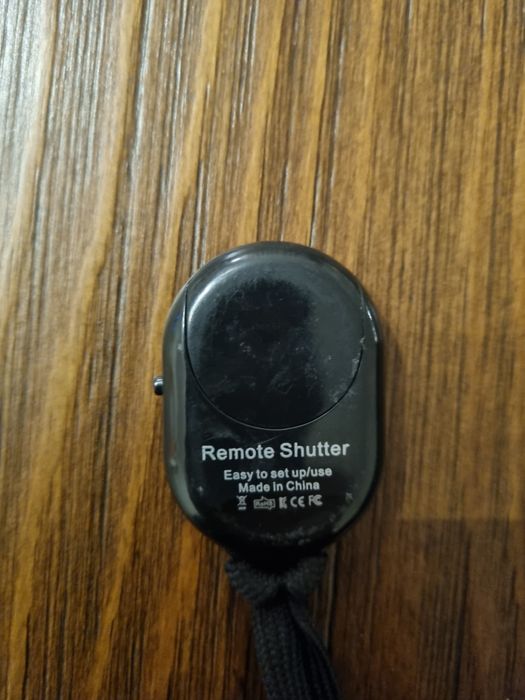 Selfie stick com remote shutter