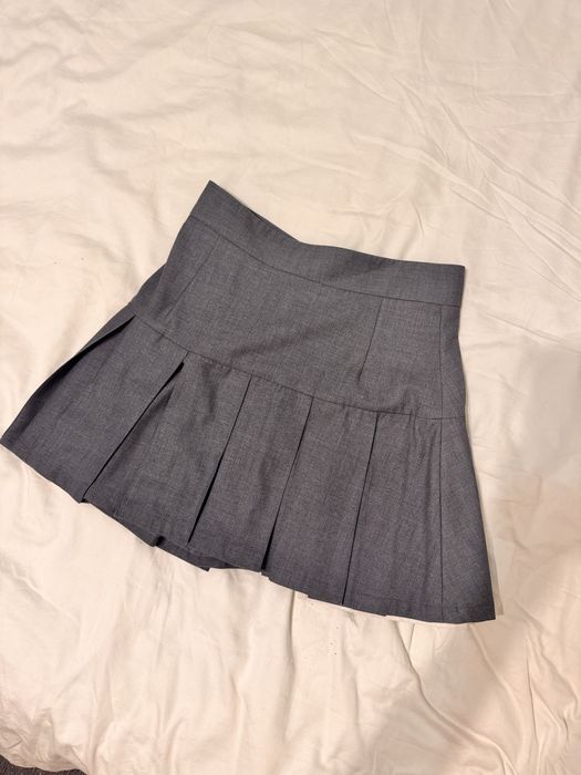 Сіра спідниця плісе Cher 17