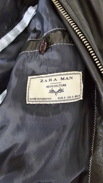 Kurtka skórzana Zara S