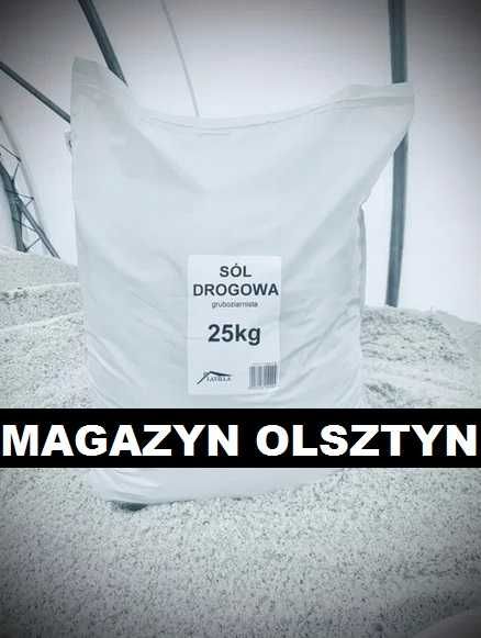 Sól drogowa worek 25kg MAGAZYN OLSZTYN