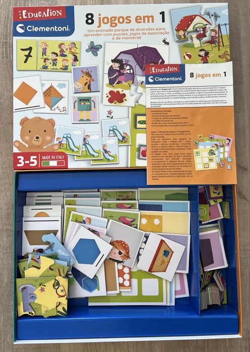 8 jogos em 1 - Clementoni