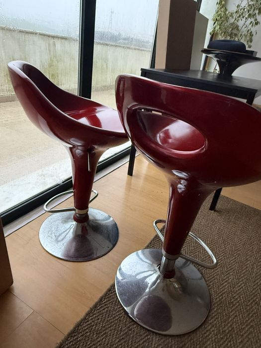 Cadeira vermelhas design