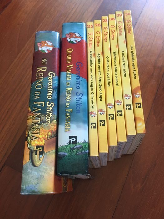 Livros Geronimo Stilton