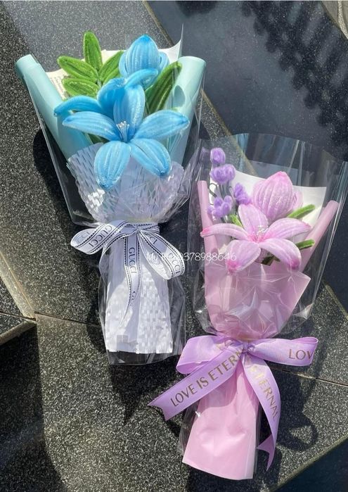 Виготовлення до 8 Березня букетів Ручної роботи 
Ціни залежать від В