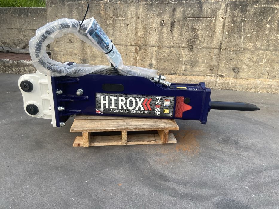 Martelo Hidráulico HIROX HRX 2-4 Novo c/ Mesa – Mini Giratória 2T-4T