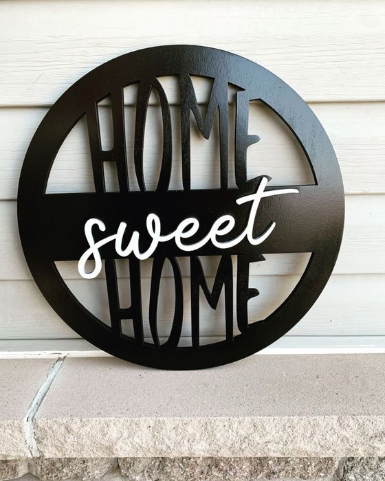 Placas decoracao/entrada de casa