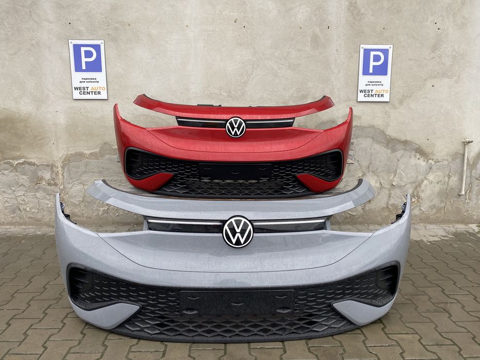 Vw Id5 бампер передній id4 бампер ємблема 11k usa