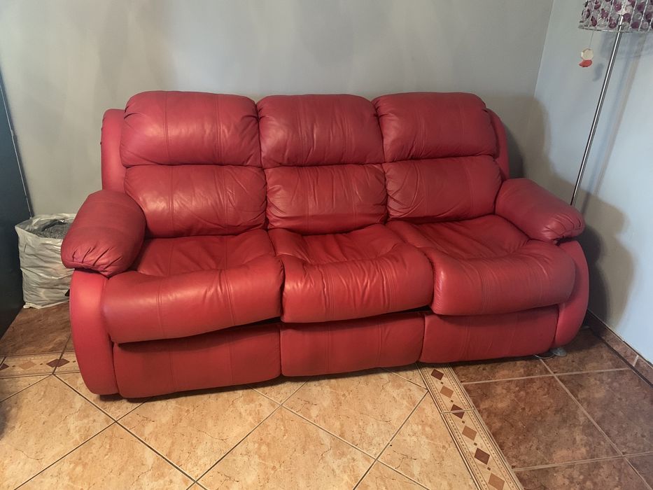 Sofa kanapa ze skory