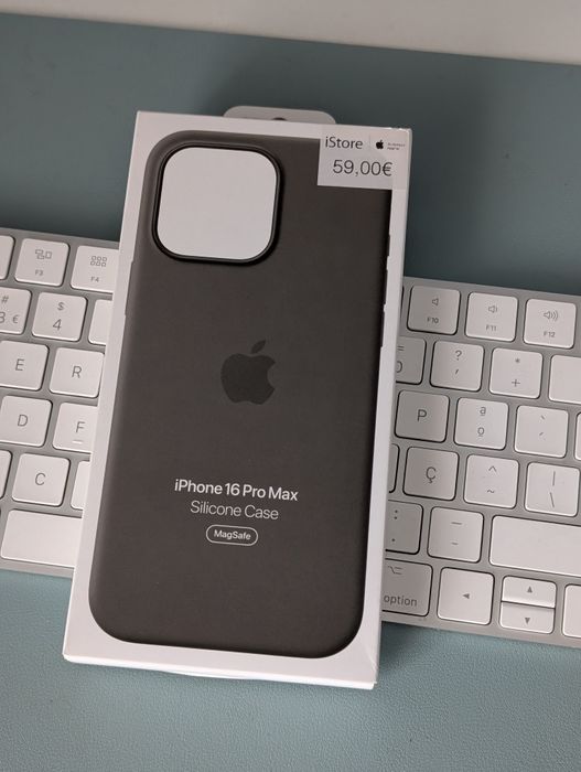 Capa Silicone Magsafe para Apple iPhone 16 pro max