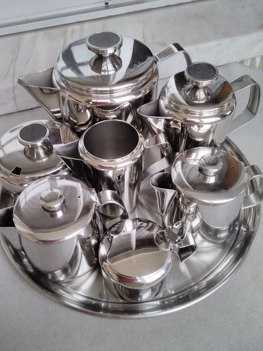 Serviço em Inox para Chá.