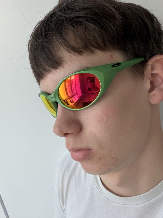 Окуляри Oakley x Guadalupe Eye Jacket Mint Green Metallic оаклей