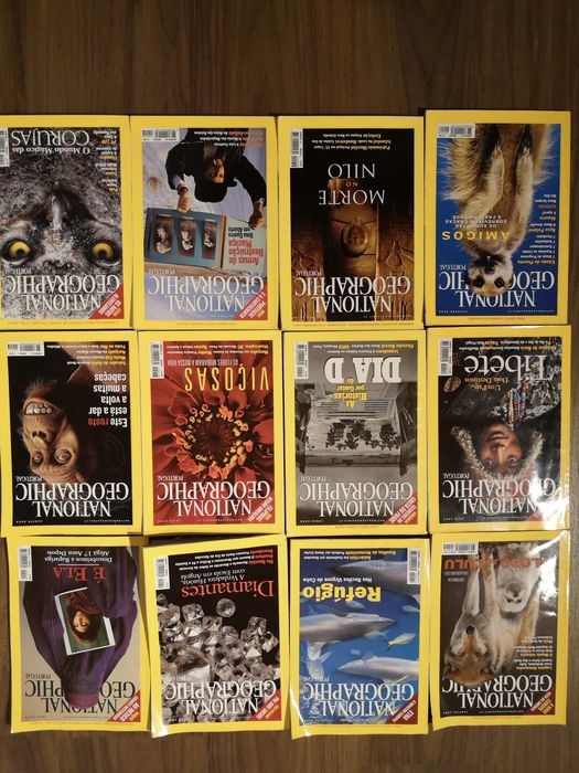 National Geographic - 12 revistas 2002