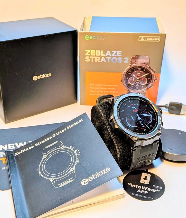 Smartwatch zegarek sportwy GPS Zeblaze Stratos 2