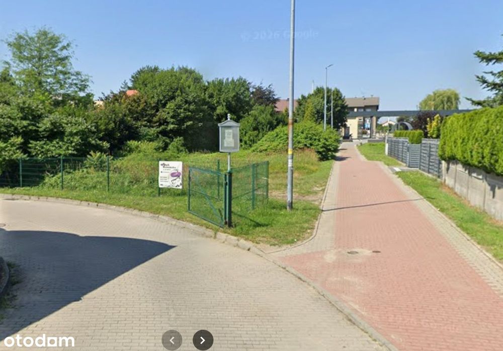 Sprzedam działkę budowlaną w centrum Libiąża
