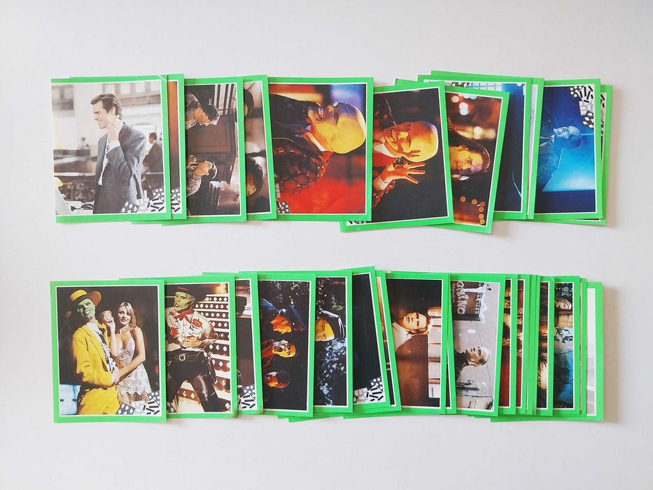 31 cromos THE MASK A Máscara | Merlin lote ou venda avulso