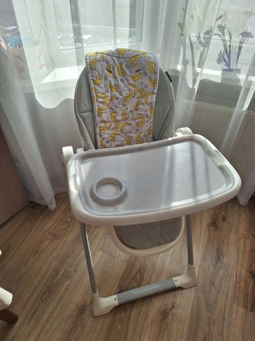 Стільчик для годування El Camino Crystal  banana grey)