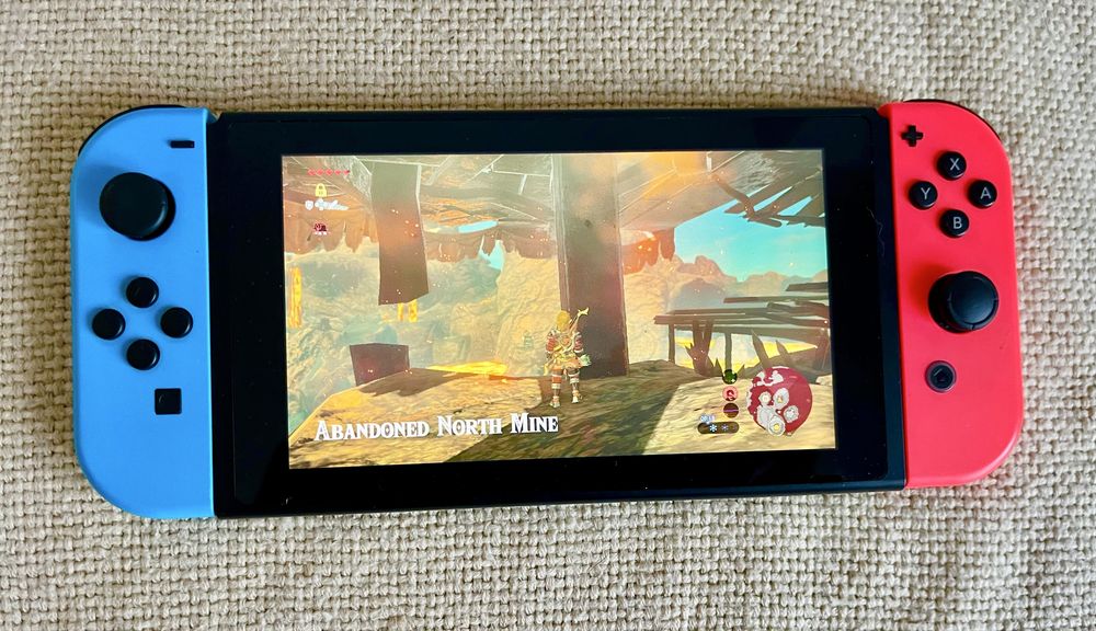 Fabryczny komplet! Nintendo Switch v2 + karton