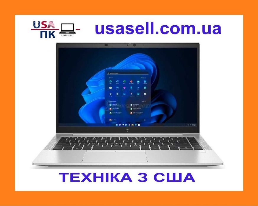 Ноутбук HP EliteBook 845 G7 (Ryzen 3 Pro 4450U / 16GB / SSD 256GB / 1920x1080 IPS) б/в