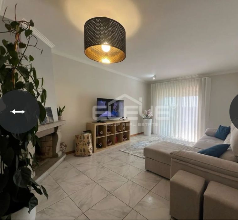 Sala completa móveis tv carpete