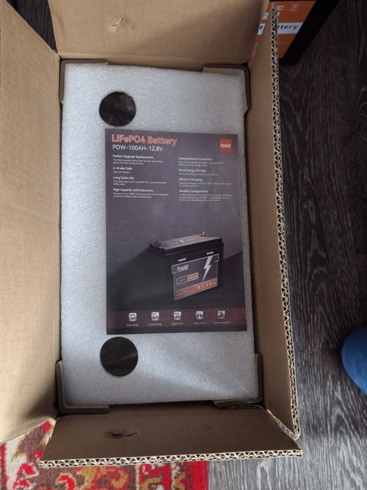 Аккумулятор POWMR lifepo4 100ah
