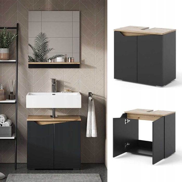 Szafka półka pod umywalke łazienkowa marelle vicco