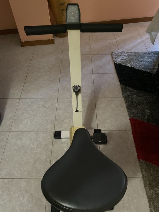 Bicicleta estatica em bom estado .