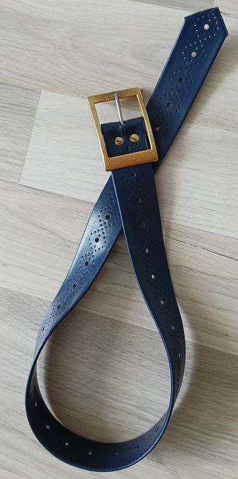 Granatowy pasek XS 80cm