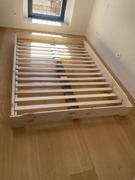 Cama Montessori Lufe Mendi 140 + colchão Ikea
