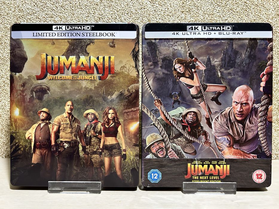 Steelbook 4K Ultra HD Blu-ray Веном 1-3/ Джокер 1-2/ Мег 1-2/ Шазам 1-2/ Лара Крофт 1-2