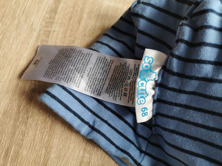 Czapka bawełniana r. 68 dwustronna