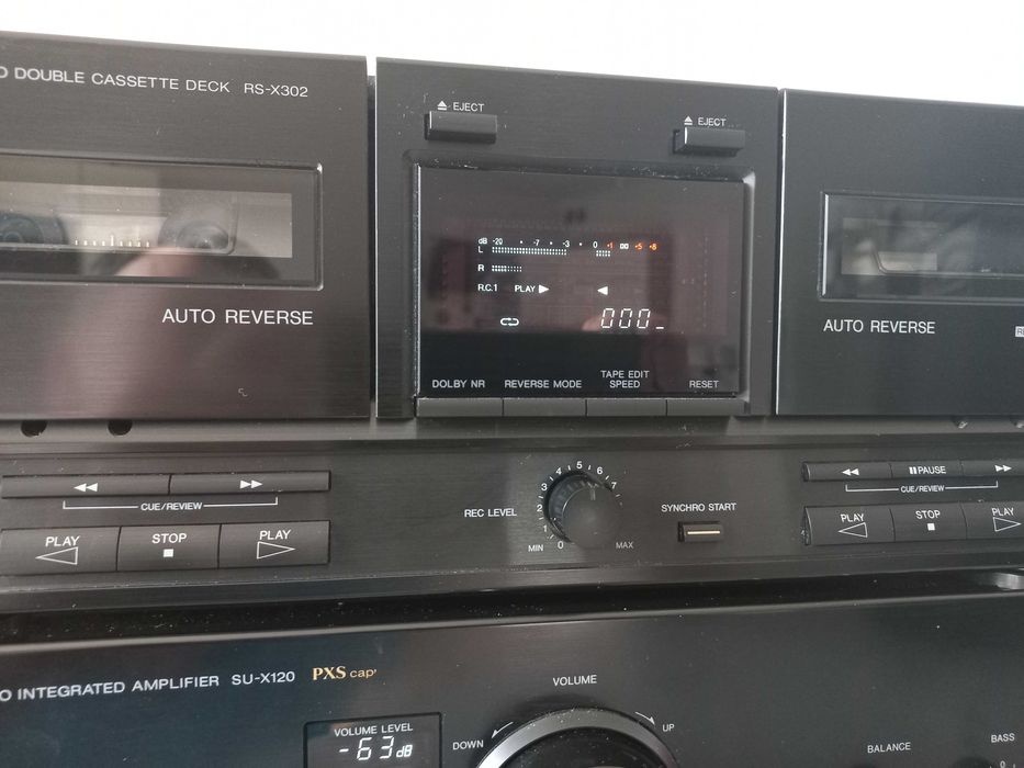 Technics RS-X302 po serwisie midi magnetofon deck