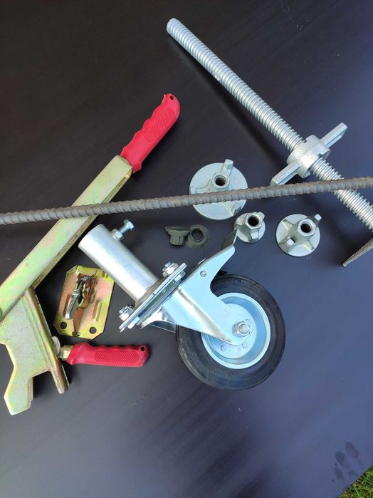 rusztowanie warszawskie przęsła podesty blaty kółka ramki