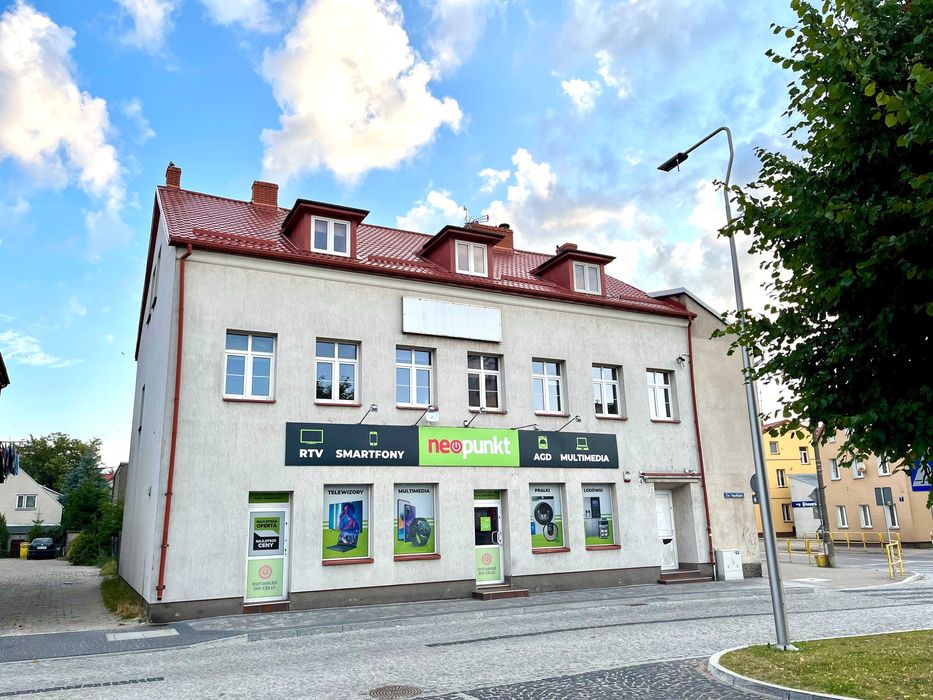 Lokal użytkowy 127,7 m2 parter - centrum Grajewa