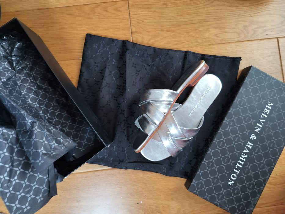 Melvin Hamilton oryginalne klapki skóra naturalna r.37 okazja