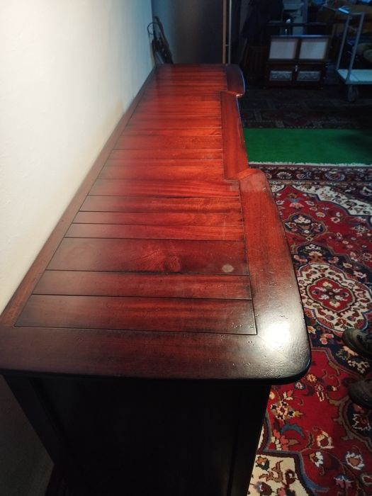 komoda kolonialna VINTAGE drewniana palisander długa 180 cm
