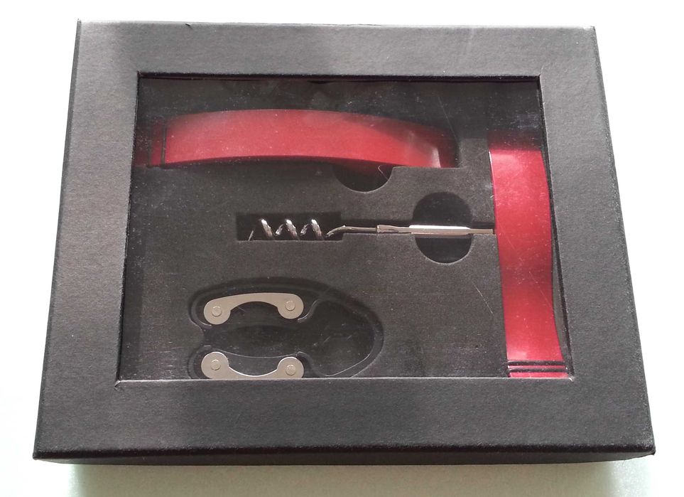 Набір винних аксесуарів подарунковий, подарунок, штопор