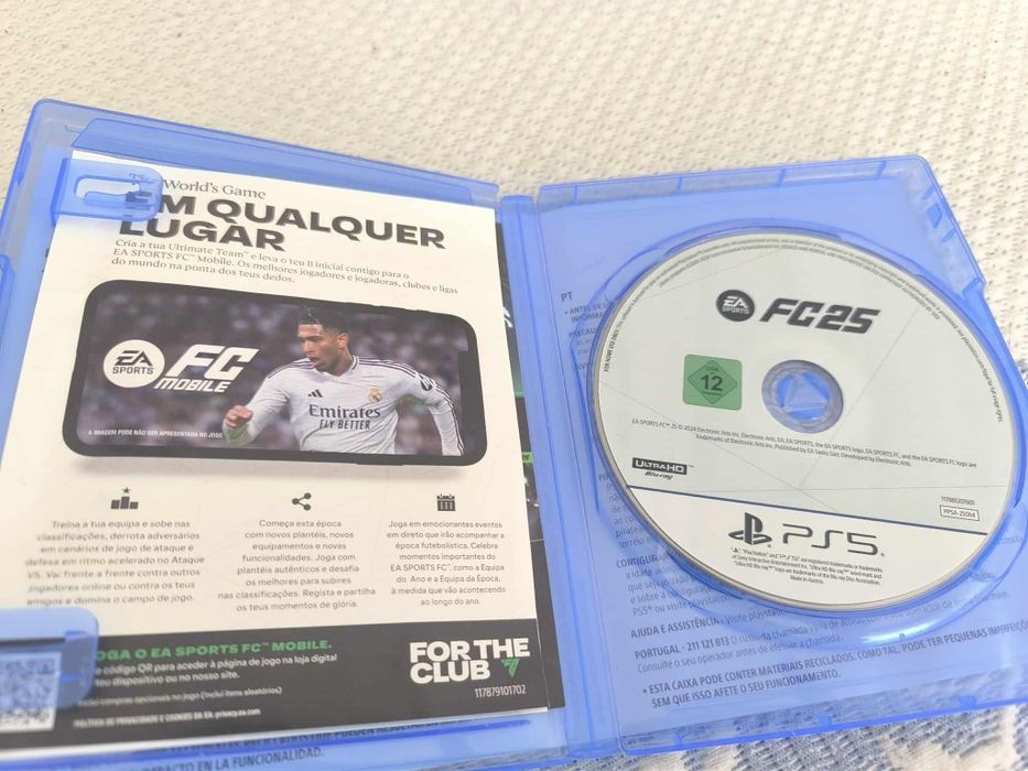 Jogo FC25 como novo