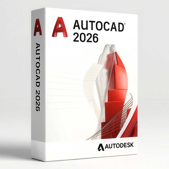 AutoCAD 2026 - Oficjalny 3 lata Gwarancja 5 stanowisk